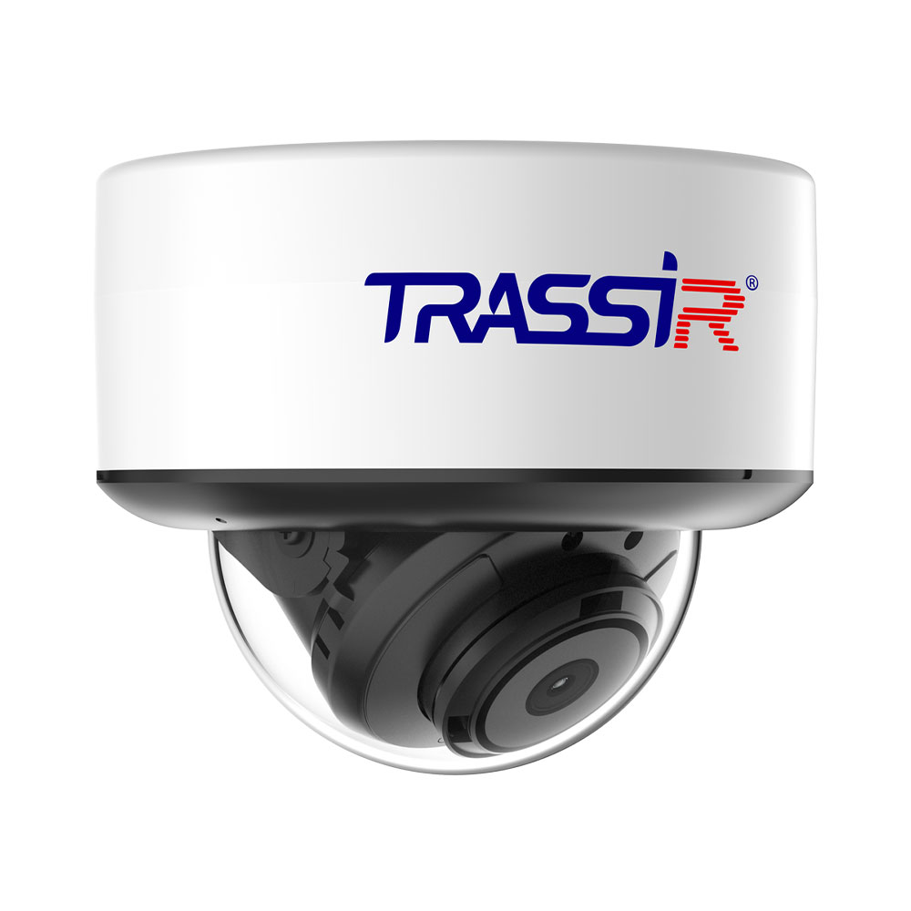 TRASSIR TR-D3321WDIR4 3.6: уличная антивандальная 2 Мп IP-камера с  ИК-подсветкой 40 м