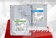  Расширение ассортимента: жесткие диски Toshiba серии V300 и  S300