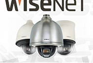 Новые скоростные поворотные камеры видеонаблюдения Wisenet компании Hanwha Techwin