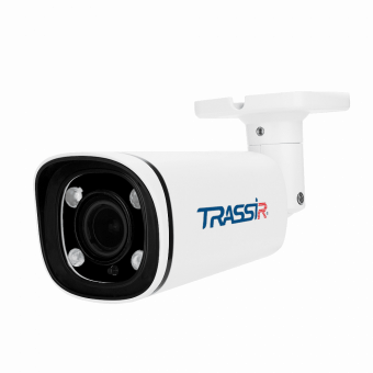 TRASSIR TR-D2123ZCL6: уличная 2 Мп IP-камера с аналитикой, motor-zoom, подсветкой 60 м