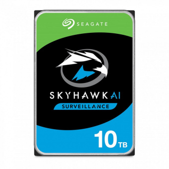 Seagate SkyHawk AI ST10000VE001: 3.5" HDD 10 Тбайт для видеонаблюдения